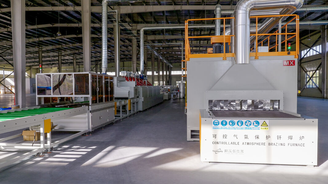 Trumony Aluminum Limited 제조업체의 생산 라인