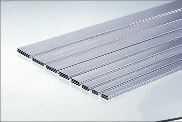 3003 열전달 알루미늄 방열기 관, 기름 냉각기를 위한 다중 포트 알루미늄 직사각형 배관
