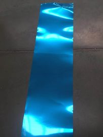 8011 H24 0.14mm*200mm 파란 착색된 친수성 Finstock 입히는 알루미늄/알루미늄 호일