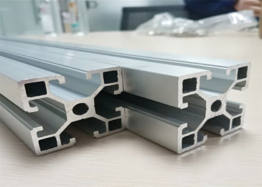 알루미늄 정밀도 CNC 기계로 가공 열 싱크 LED 자동 예비 품목은 모듈 단면도를 내밀었습니다