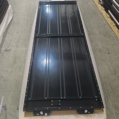 품질 エネルギー貯蔵電源デバイス用高気密スタンプ連続ろう付けアルミニウム水冷プレート液体コールドプレート 공장